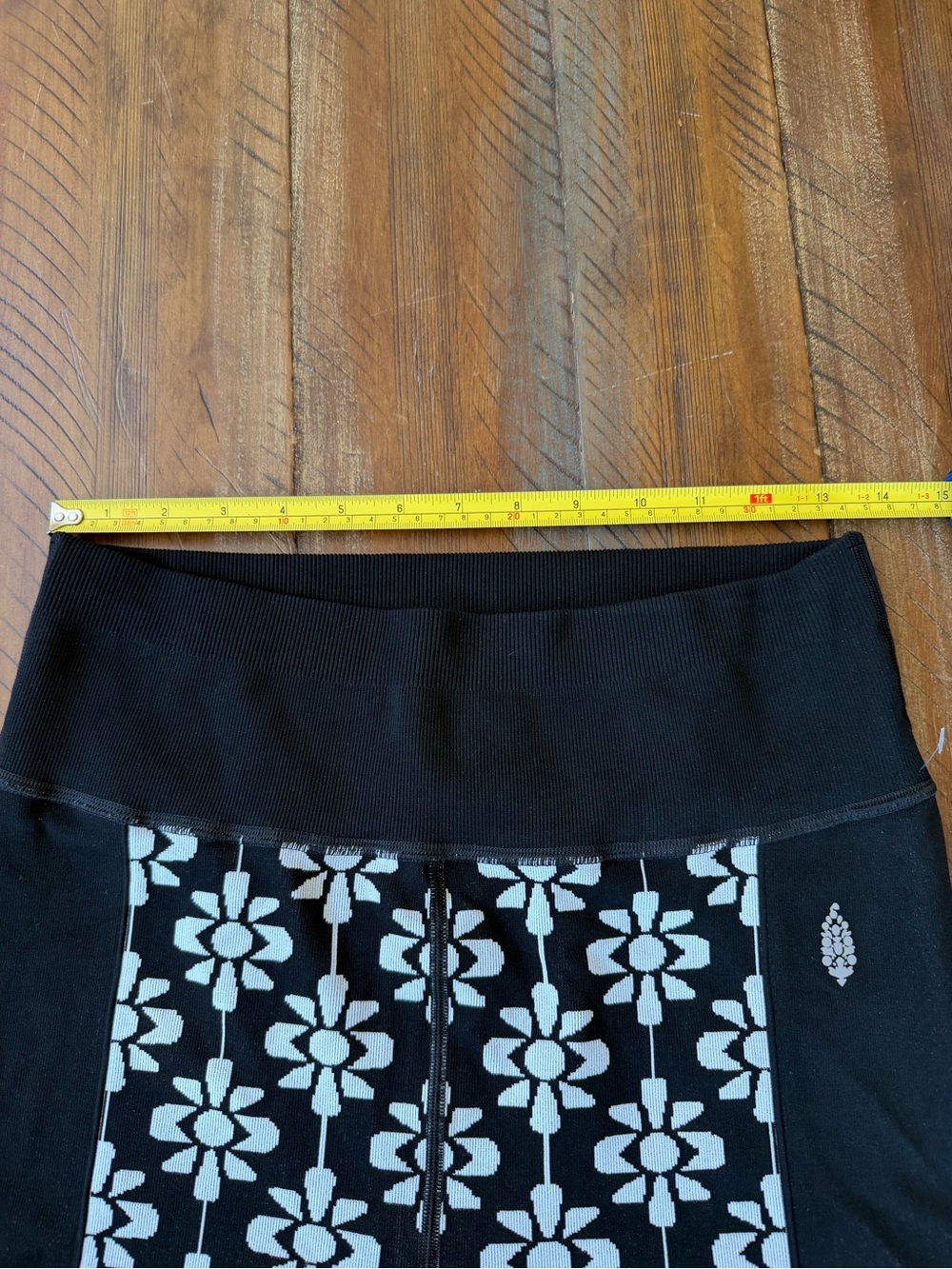 Women’s Free People FP Movement Leggings Pants Flower Large New - Picture 5 of 8